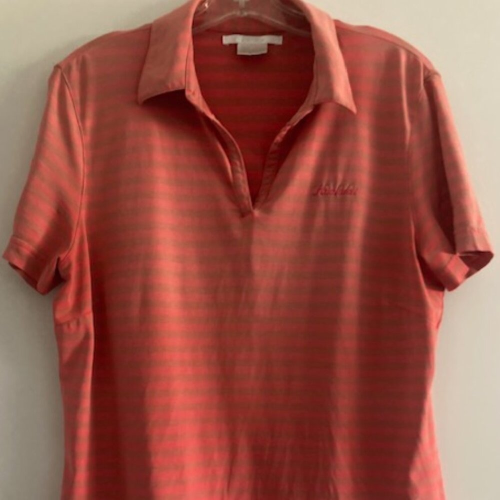 HUALALAI HAWAII FOUR SEASONS GOLF SHIRT BIG ISLAND LUXURY RESORT OCEAN COURSE LG